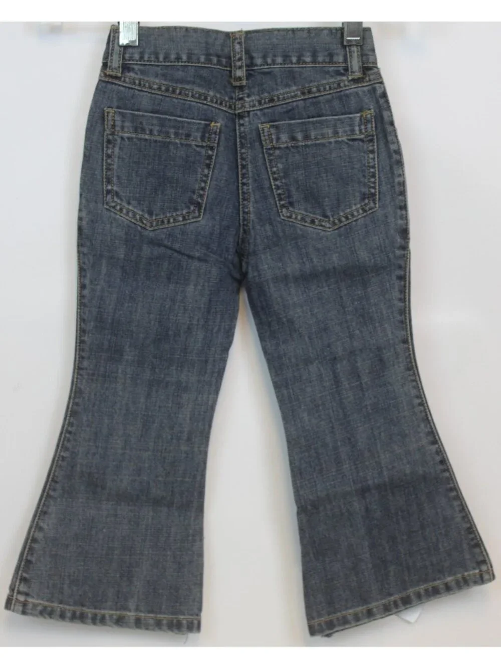 2008 Gymboree Cozy Winter Snowflake Denim Jeans sz 3 Embroidered Embellished NEW